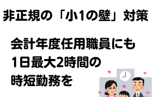 一般質問②会計年度任用職員の職務専念義務の免除
