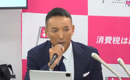 山本太郎が代表を辞任します。