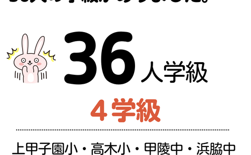 西宮市で「35人」を超える学級が4校　教育委員会が説明を謝罪、再発防止へ